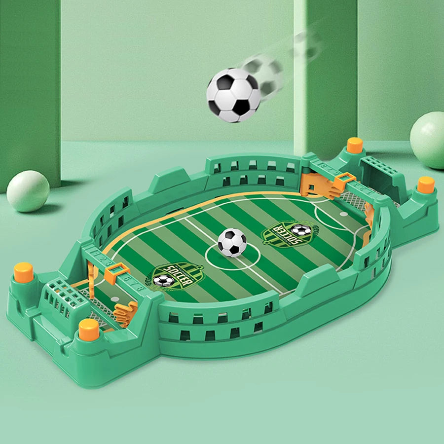 Mini juego interactivo de mesa de fútbol, mesas de fútbol, juegos deportivos de competición, catapulta de escritorio, juguetes para juegos familiares