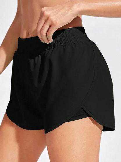 Pantalones cortos de yoga para mujer, mallas elásticas para correr, entrenamiento y gimnasio