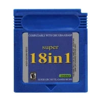 Compilación de juegos de cartas de consola de cartuchos de videojuegos GBC 61 en 1 108 en 1 Super 22 en 1 16 bits para regalo