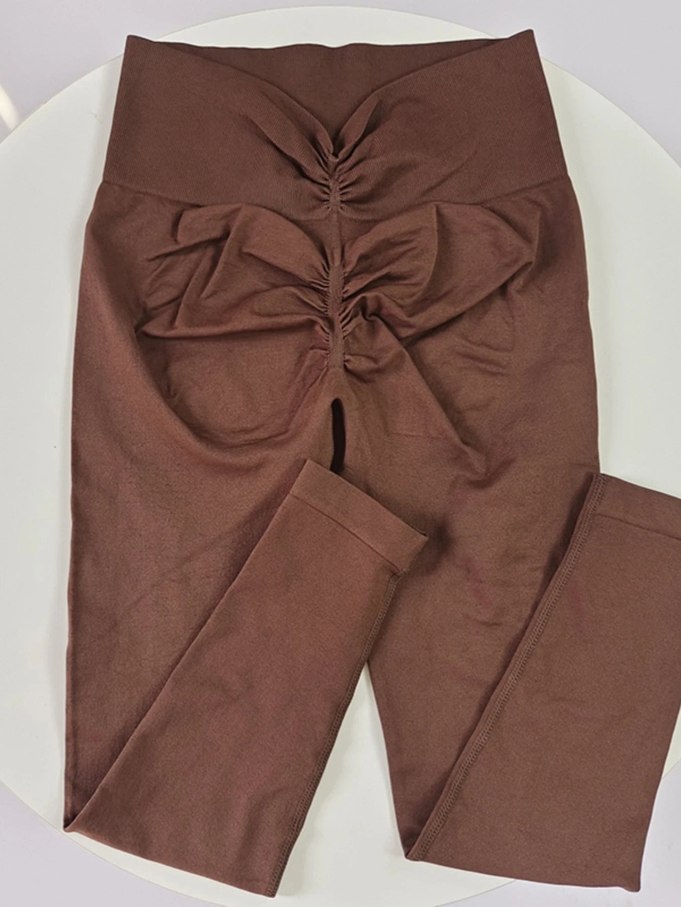 Pantalones de yoga de alta gama para mujer, mallas deportivas de alta elasticidad, pantalones deportivos push-up, mallas para correr, mallas transpirables para gimnasio.