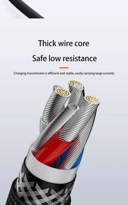 Cable USB tipo C JINMUXI PD de 120 W a USB C de 6 A, cargador de carga rápida para OPPO, Realme, Huawei Poco, Samsung, iPhone 15, cable de pantalla 16