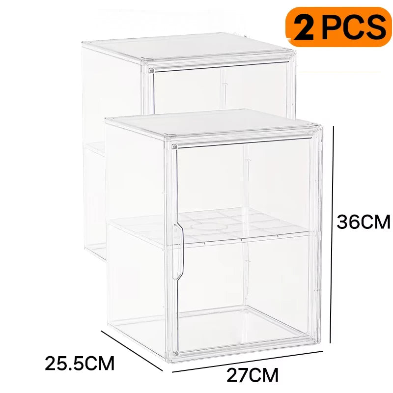 Organizador de caja de almacenamiento para dedos, organizadores de joyas, organizador de maquillaje para bolso