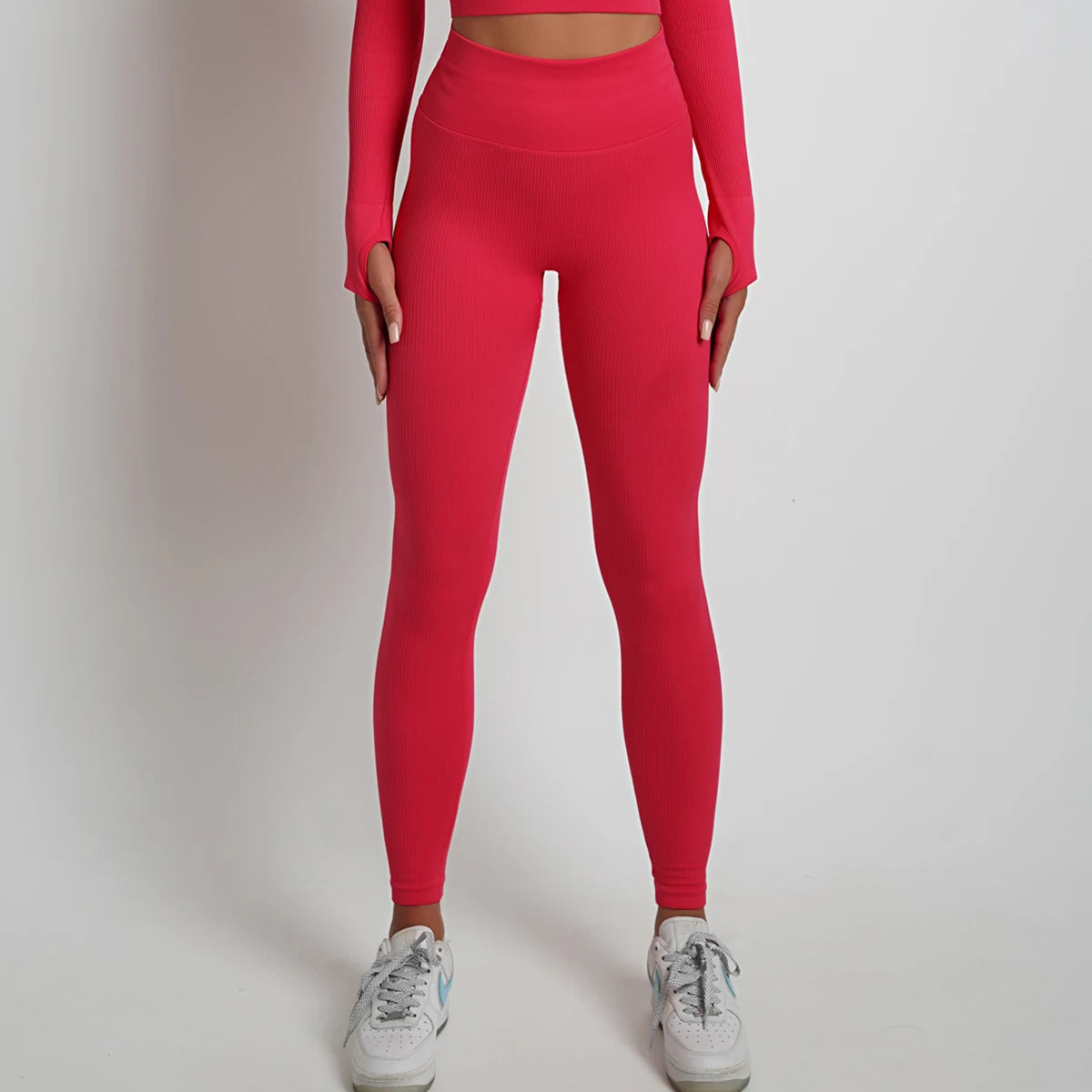Pantalones de yoga LANTECH para mujer, ideales para deportes, correr, hacer ejercicio, hacer sentadillas, hacer ejercicio en el gimnasio y gracias a su elasticidad. Sin costuras.