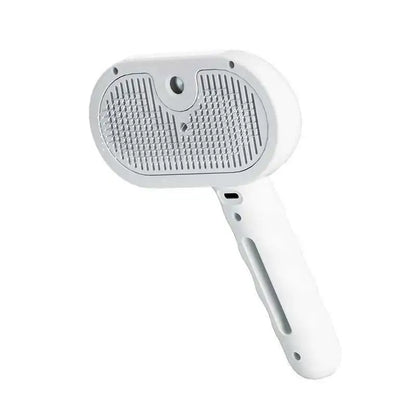 Cepillo de vapor caliente para gatos con spray para perros, cepillo de masaje con vapor para mascotas, peine depilatorio, peine de masaje con vapor para perros y gatos de pelo largo