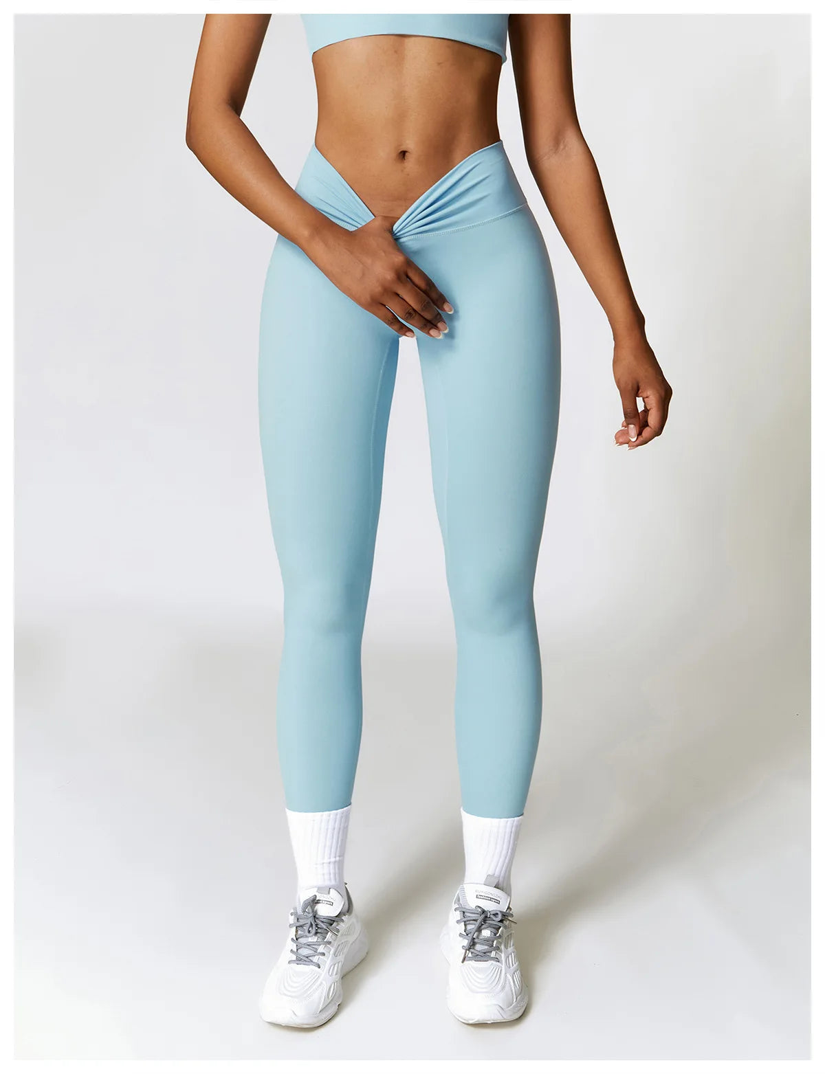 2PCS Seamless Yoga Set Women Workout Set Sportswear Gym Clothing Fitness Long Sleeve Crop Top High Waist Leggings Sports Suits