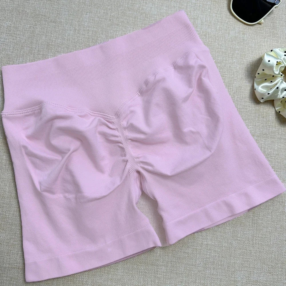 Fitness de verano, pantalones cortos de yoga exclusivos, pantalones de yoga cómodos y sexys, ejercicio, estiramiento, carrera, entrenamiento