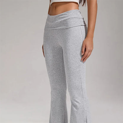 Pantalones de yoga SVEIC, leggings acampanados, deportivos, de cintura alta, para entrenamiento, correr, gimnasio, ropa de mujer.