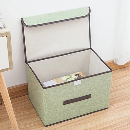 Caja organizadora para guardar ropa, ideal para dormitorio, habitación grande, hogar, jardín.