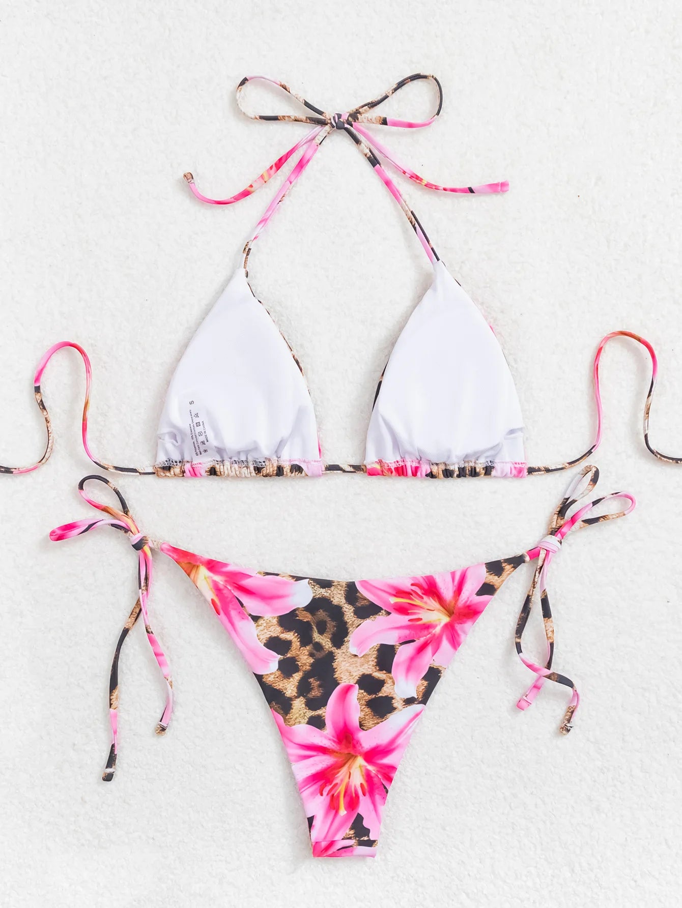 Conjunto de bikini para mujer, novedad de 2025, con tiras laterales ajustables, traje de baño de alta gama, sexy, de dos piezas, para playa, de verano, push up.
