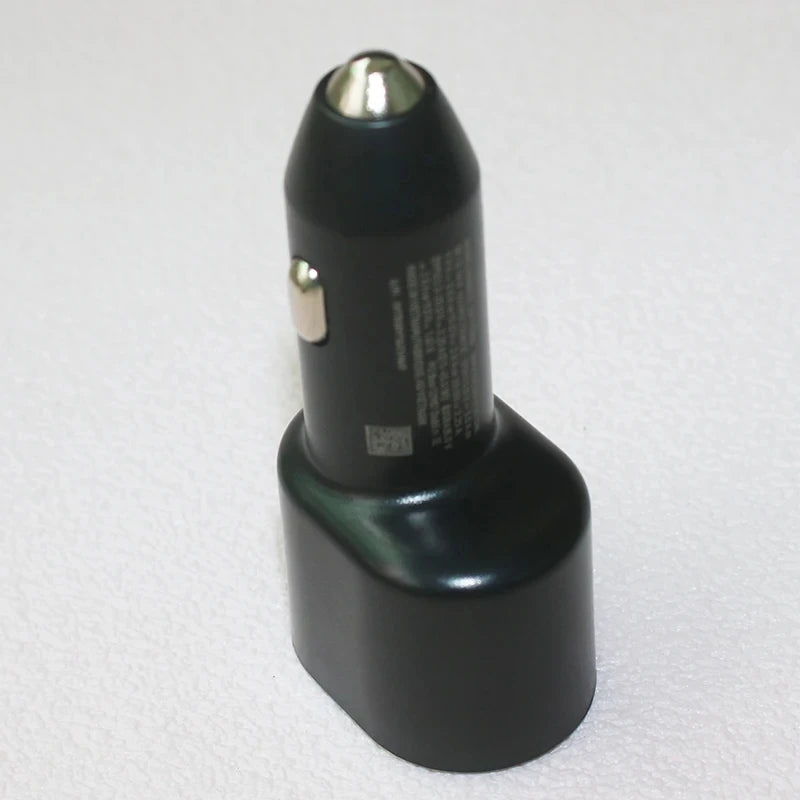 EP-L5300 Cargador de coche ultrarrápido para Samsung S25, S24, S23 Plus/Ultra Fast Charge de 60 W, 1A1C, doble USB, carga rápida adaptativa para Galaxy Z Fold/Flip 4, 5, 6 y 7