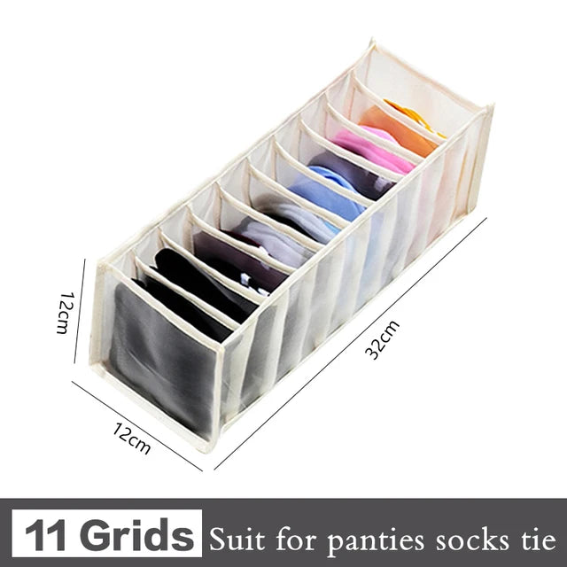 Caja de almacenamiento para organizar jeans, organizador de armario, sistema de organización de ropa, organizador de cajones, armario, organizador de almacenamiento de pantalones