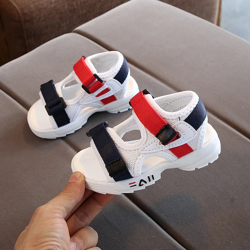 Sandalias para niños, zapatos para niños pequeños, zapatos de playa para niños y niñas, sandalias deportivas antideslizantes de suela suave, zapatos de ocio para niños, zapatillas deportivas para niños