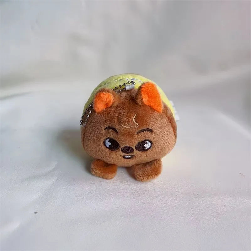Nuevo llavero de Stray Kids, muñeco skzoo Fangcanli, mochila, accesorios, colgante, decoración, juguetes para niños.