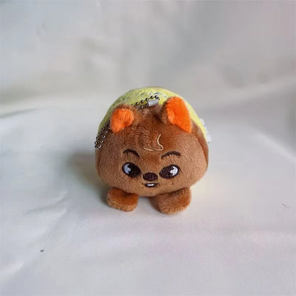 Nuevo llavero de Stray Kids, muñeco skzoo Fangcanli, mochila, accesorios, colgante, decoración, juguetes para niños.