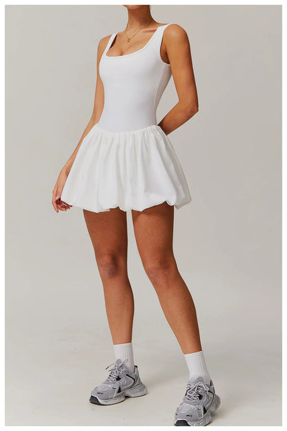 Conjunto de mono de yoga para mujer 2024, nuevo, sexy, antirreflejos, mono de una pieza, vestido deportivo de baile, ballet, gimnasio, push-up, para correr, tenis y otros deportes.