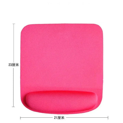 Alfombrilla de ratón para juegos de ordenador, ergonómica y ecológica, de EVA, para la muñeca, de color sólido, cómoda, para accesorios de oficina.