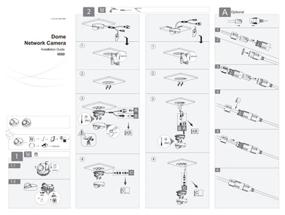 Mini cámara IP Dahua Starlight de 4 MP con micrófono integrado, antivandálica, compatible con tarjeta SD y alarma (IPC-HDBW2431F-AS-S2)