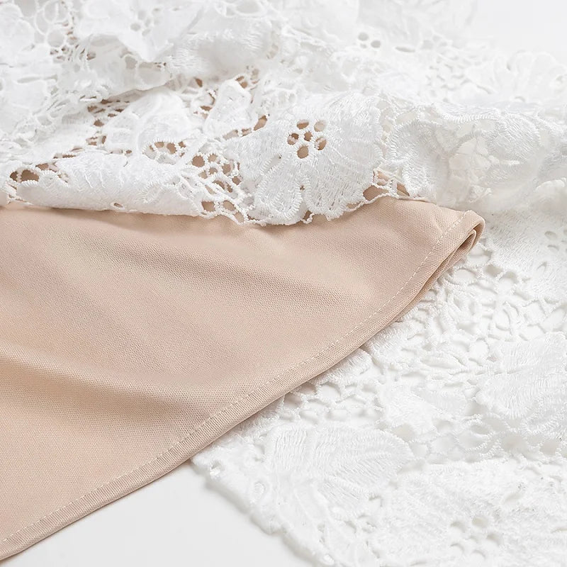 Vestido largo de encaje MUJER para mujer, con corsé bordado, estilo midi, sexy, sin espalda, ideal para fiestas.