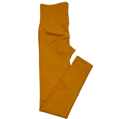 Pantalones de yoga para mujer Mitaogirl, sin costuras, para entrenamiento físico, realce de glúteos, moldeadores de cadera, para gimnasio.