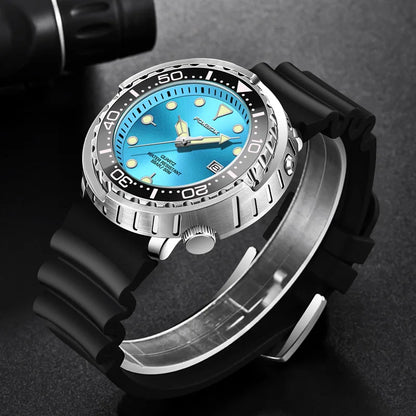 Relojes de pulsera de cuarzo para hombre FOXBOX Fashion, marca superior, lujo, silicona, militar, impermeable, casual, deportivo, con cronógrafo y fecha.