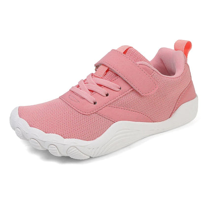 Zapatos descalzos para niños, zapatillas de deporte para niños y niñas, zapatos con abertura natural, zapatillas minimalistas con punta ancha, para niños pequeños, pequeños y grandes.