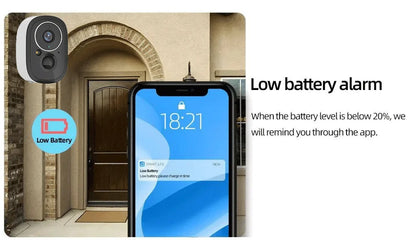 Cámara de seguridad exterior inalámbrica Tuya de 5 MP con WiFi y energía solar, batería de bajo consumo, sensor PIR de presencia, cámara IP de vigilancia a color para visión nocturna