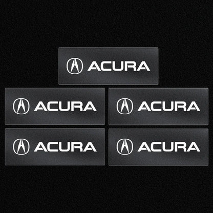Pegatinas para el interior del coche, calcomanías de control central, emblema, insignia, estilo de coche para Acura RDX, Integra, TLX, CDX, MDX, RDX, ZDX, accesorios para coche.