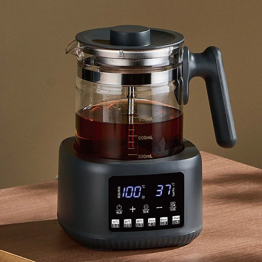 Tetera eléctrica multifuncional de 1,3 l con regulador de temperatura constante para leche, vaporizador y oficina, 220 V