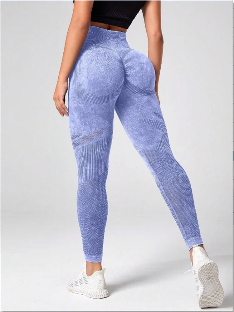 Leggings para mujer, pantalones de yoga para fitness, mallas deportivas sin costuras, pantalones de gimnasio con efecto push-up, pantalones de entrenamiento de cintura alta elásticos.