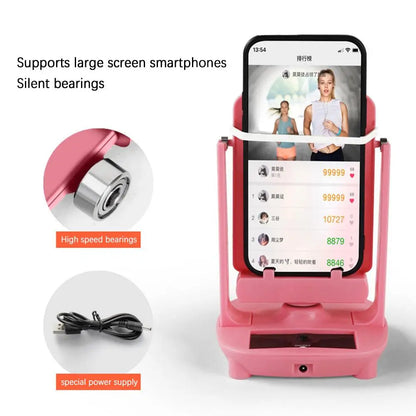Soporte para teléfono móvil con forma de columpio, dispositivo automático para caminar, podómetro, contador de pasos, accesorio para agitar, silencioso, para todos los teléfonos.