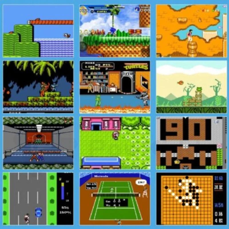 Consola retro arcade de 5 pulgadas con más de 500 juegos clásicos integrados para Game Boy, emulador de TV, videojuegos, reproductor de juegos portátil