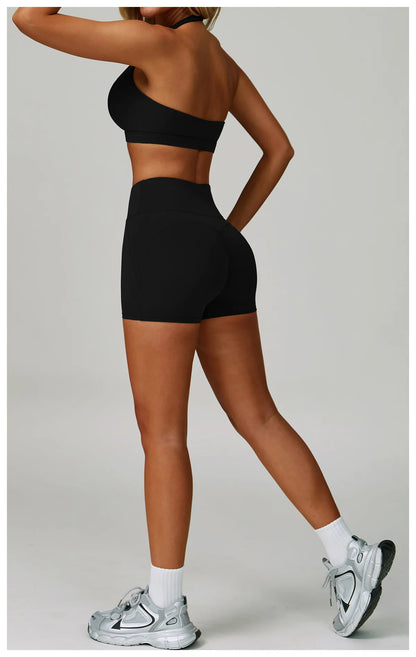 2 Piece Set Women's Tracksuit Fitness Clothes Yoga Sets Sportswear Workout Bra High Waist Leggings Set Gym Clothing Sports Suits