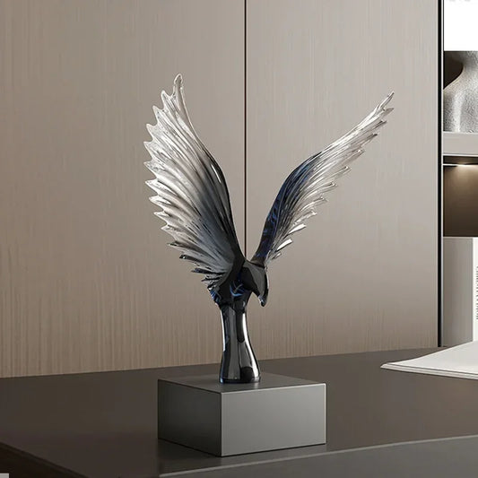 Esculturas decorativas creativas, adorno de lujo, decoración artística suave, moderna, minimalista, para sala de estar, oficina, gabinete de vinos.