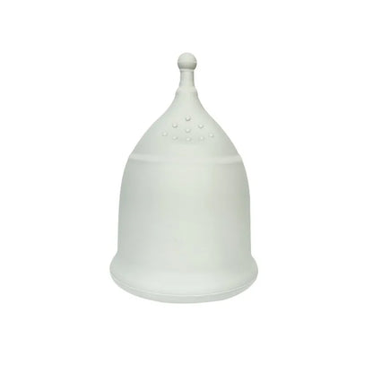 Copa menstrual con anillo, tampón y compresa de fácil extracción, alternativa de silicona médica, copa de higiene femenina para la menstruación femenina.