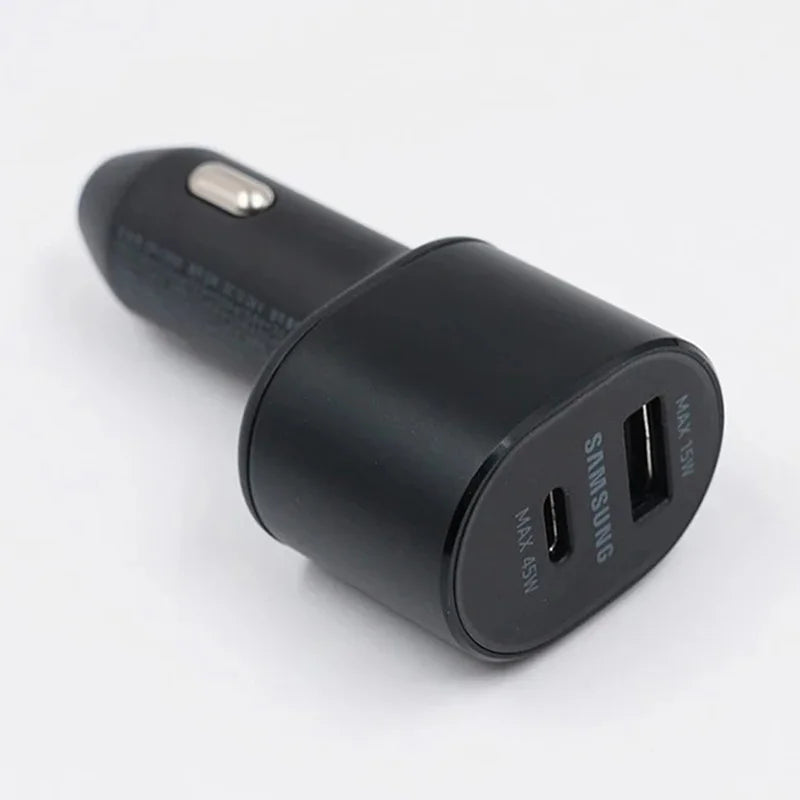 Cargador de coche original Samsung de 45 W, tipo C PD, carga rápida, Samsung S25, S24, S23 Ultra Plus, S22, S21 FE, A54, A55, Z Flip, Z Fold 7, 6, 5, 4