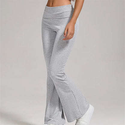 Pantalones de yoga SVEIC, leggings acampanados, deportivos, de cintura alta, para entrenamiento, correr, gimnasio, ropa de mujer.