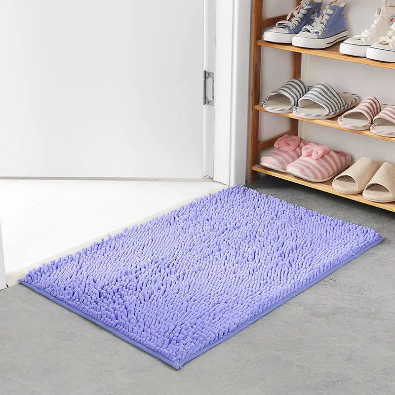 Alfombra de baño económica y gruesa con memoria, ideal para baño, bañera, sala de estar, puerta, baño, alfombrillas absorbentes para los pies.