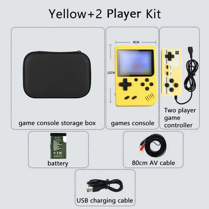 Consola retro arcade de 5 pulgadas con más de 500 juegos clásicos integrados para Game Boy, emulador de TV, videojuegos, reproductor de juegos portátil