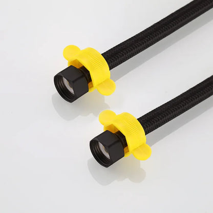 Manguera flexible trenzada de 50/60 cm para suministro de agua, grifo, calentador, conexión para inodoro, entrada de agua, cocina, baño, G1/2"