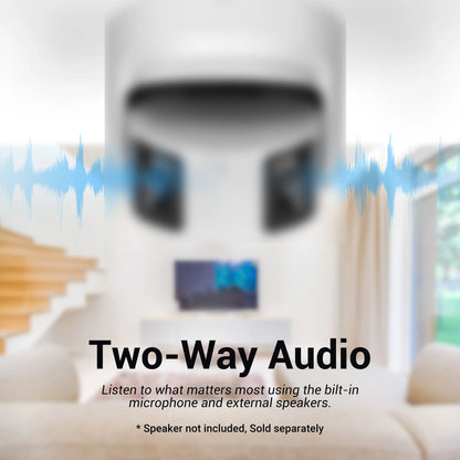 Cámara IP panorámica HIKVISION 8MP 4K DS-2CD2387G2P-LSU/SL 4MP HD DS-2CD2347G2P-LSU/SL ColorVu Micrófono y altavoz integrados Seguridad