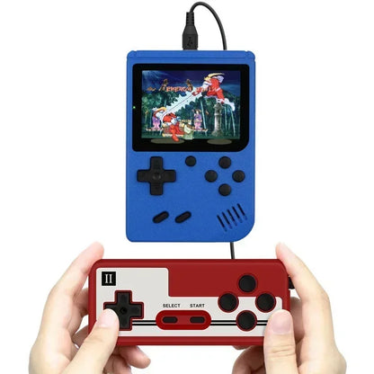 NUEVA mini consola de videojuegos retro portátil de 8 bits, reproductor de juegos portátil con 400 juegos integrados, salida AV, consola de juegos Game Boy