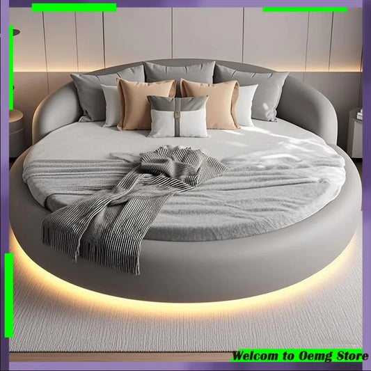Cabecero de cama japonesa minimalista tapizado mesitas de noche cama moderna marco para dormir camas de matrimonio dormitorio muebles