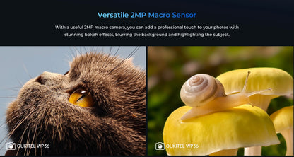 [Estreno mundial] Smartphone resistente Oukitel WP36, batería de 10600 mAh, pantalla HD+ de 6,52", 16 GB de almacenamiento interno, 128 GB de almacenamiento interno, sistema operativo Android 13, cámara de 13 MP