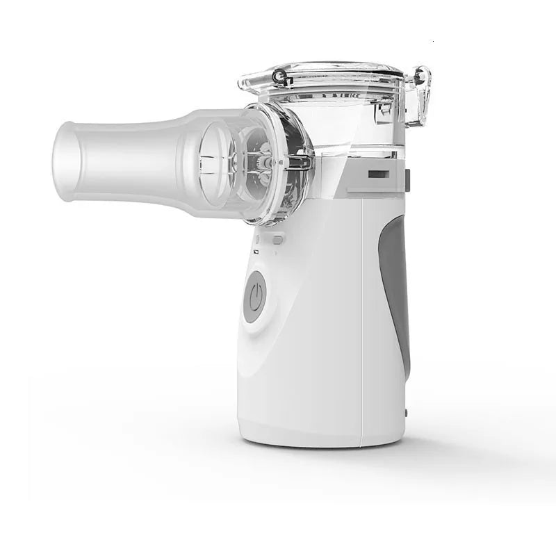 Mini nebulizador de inhalación portátil de mano para el cuidado de la salud, silencioso, ultrasónico, nebulizador, recargable, automático, para niños y adultos.