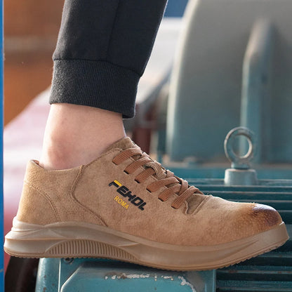 Zapatos de seguridad para hombre, calzado de trabajo antiperforación, zapatos de trabajo indestructibles, zapatillas deportivas, calzado industrial, botas de seguridad antiperforantes.