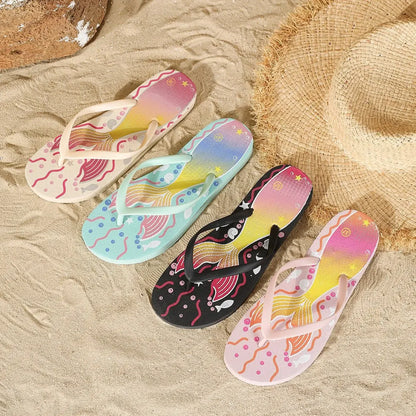 Sandalias casuales de moda para mujer, color caramelo, para uso en interiores y exteriores, antideslizantes, para playa y vacaciones.