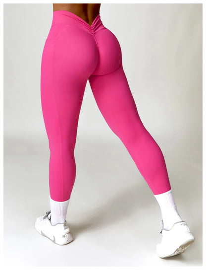 Leggings de cintura alta para mujer, pantalones de yoga, leggings deportivos para levantar glúteos, leggings deportivos push up, leggings deportivos color melocotón para mujer, leggings de ejercicio.