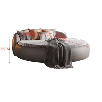 Cabecero de cama japonesa minimalista tapizado mesitas de noche cama moderna marco para dormir camas de matrimonio dormitorio muebles