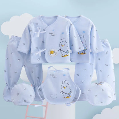 Ropa para bebés niñas recién nacidas 100% algodón, conjunto de top, gorro, baberos y pantalones de 0 a 3 meses
