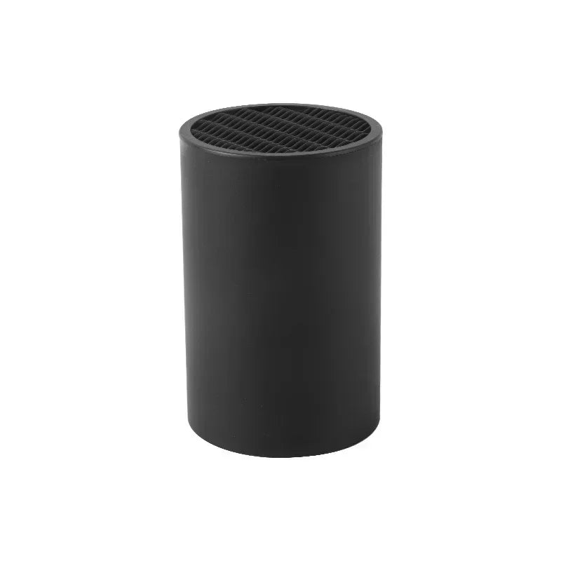 Soporte para cuchillos de cocina, soporte para cuchillos de cerámica, bloque de plástico para cuchillos, soporte para tanque de almacenamiento, accesorios de cocina